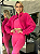 Alto Giro Jaqueta Fur Soft Com Bolsos Laterais Pink 2312911 - Imagem 3